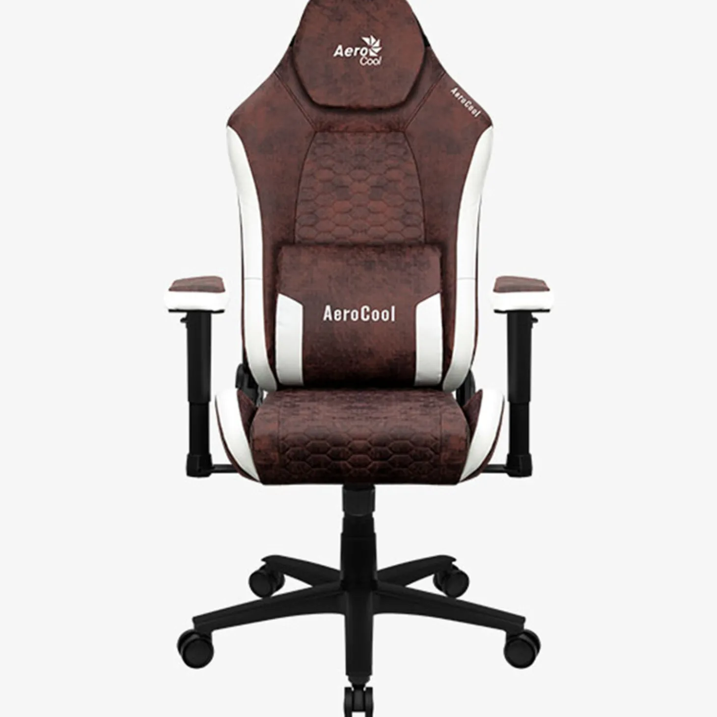 Aerocool CROWN AeroSuede Burgundy Red