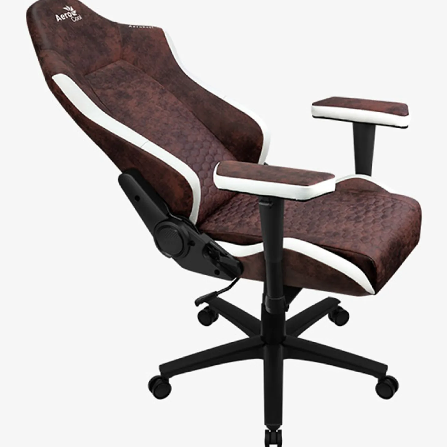 Aerocool CROWN AeroSuede Burgundy Red