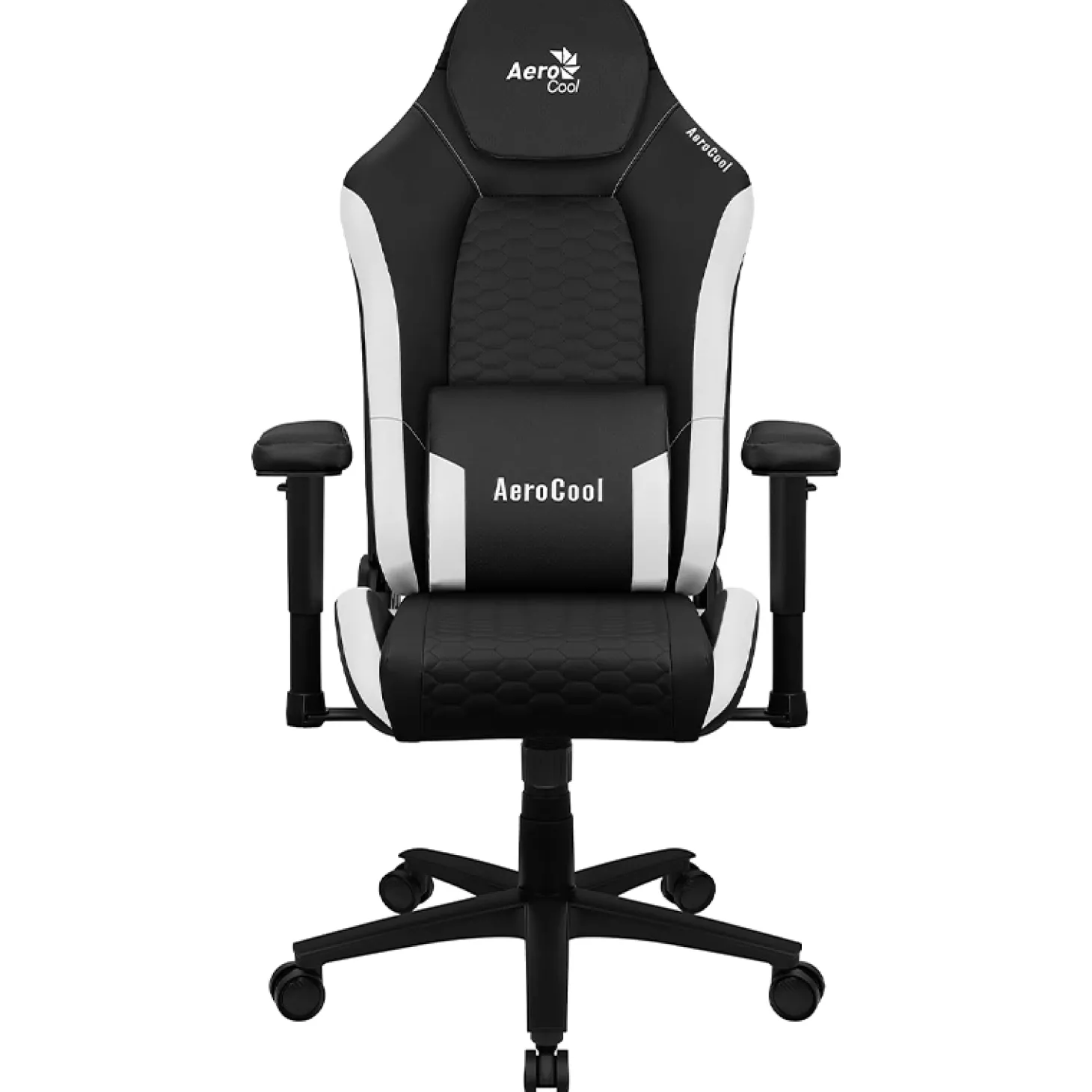 Aerocool CROWN Leatherette Black White