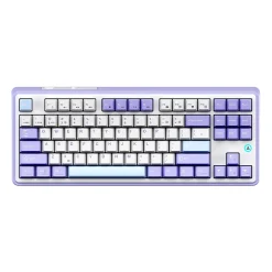 Ajazz AK870 Magnetic ANSI US Blanc Bleu Rose