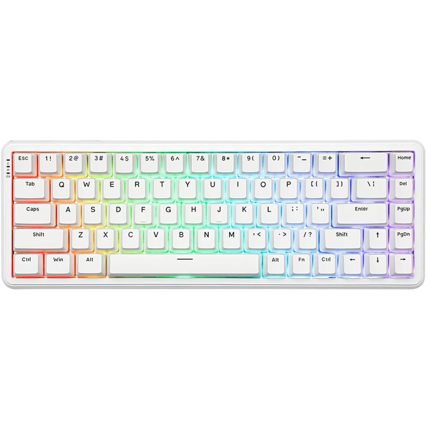 Ajazz AK680 MAX Magnetic ANSI US Blanc