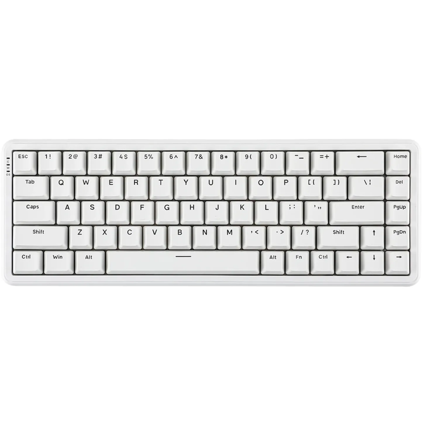 Ajazz AK680 MAX Magnetic ANSI US Blanc