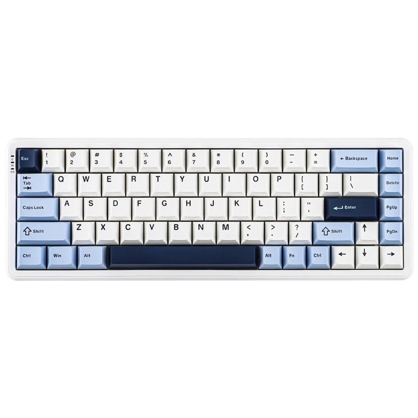 Ajazz AK680 MAX Magnetic ANSI US Bleu Blanc