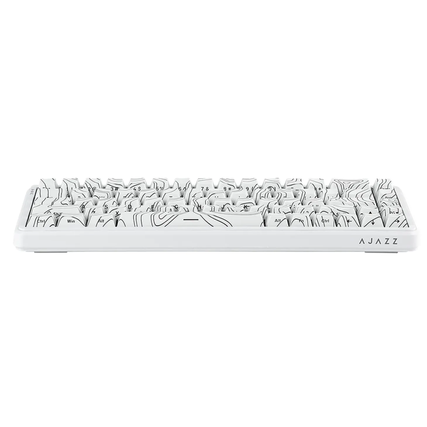 Ajazz AK680 MAX Magnetic ANSI US Blanc Side-Printed