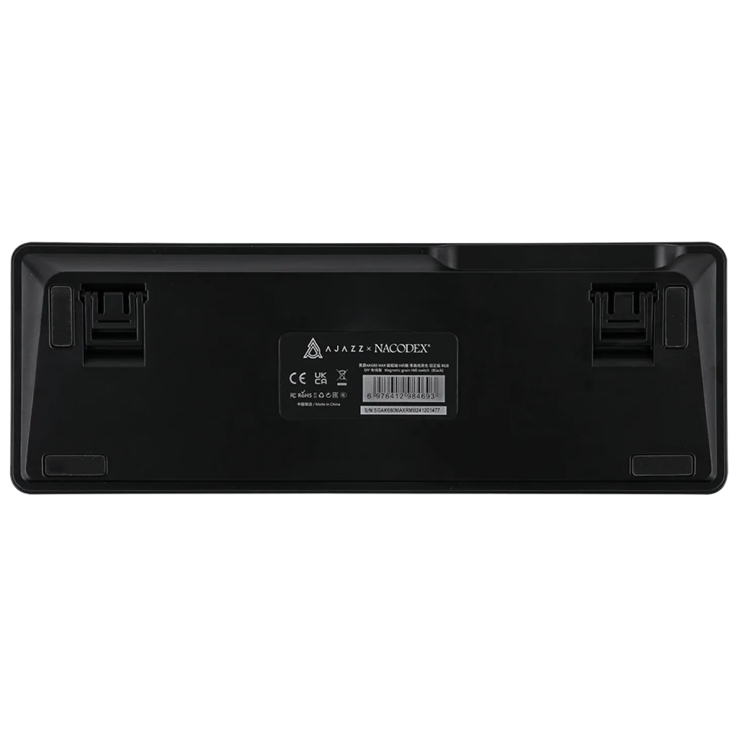 Ajazz AK680 MAX Magnetic ANSI US Noir Side-Printed