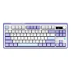 Ajazz AK870 Wireless Magnetic ANSI US Blanc Bleu Rose