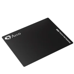 Akko Tapis de Souris en Verre Noir