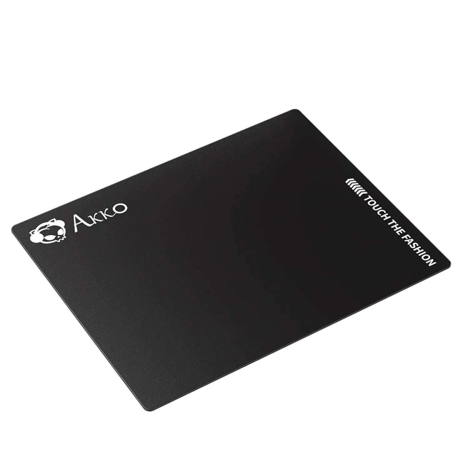 Akko Tapis de Souris en Verre Noir