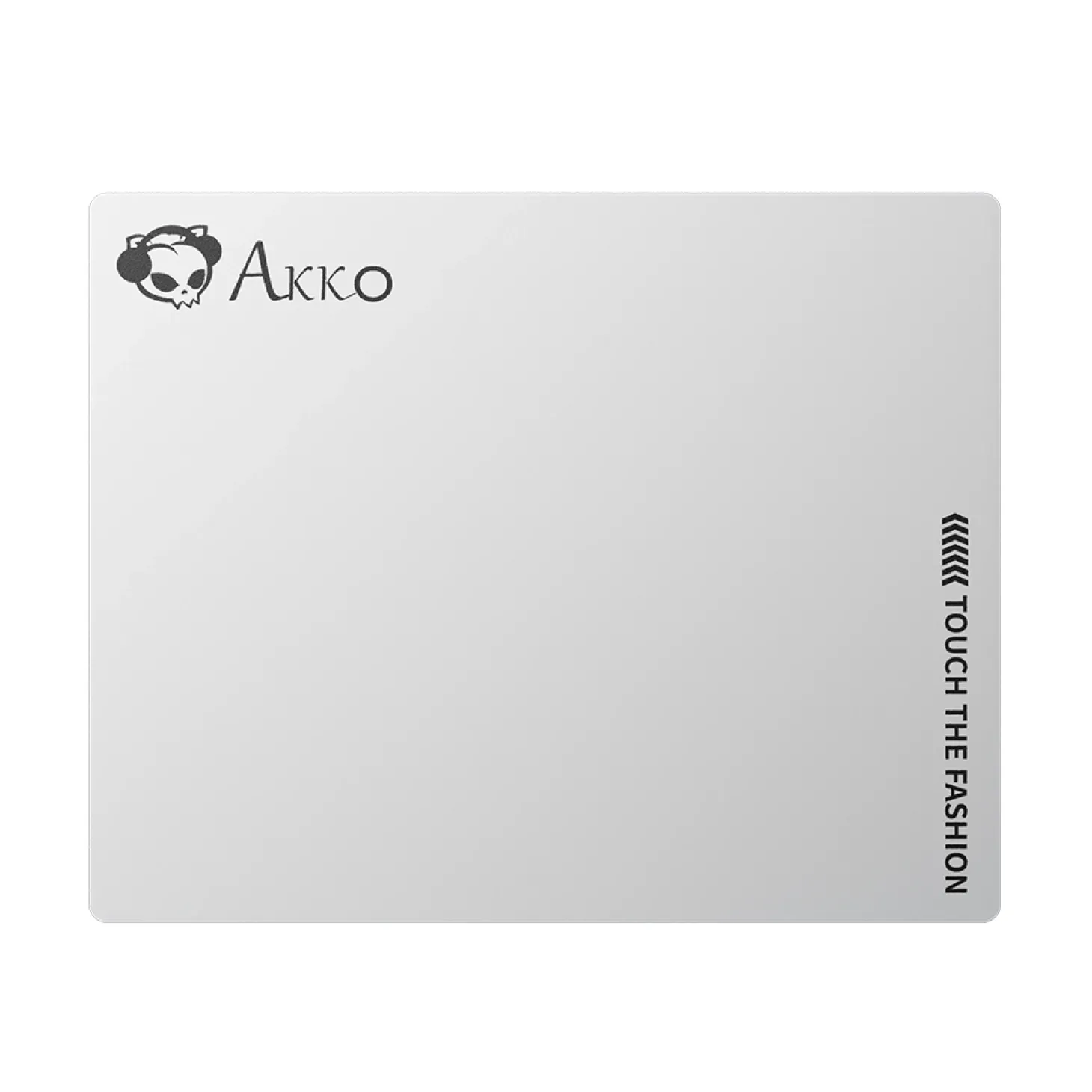 Akko Tapis de Souris en Verre Blanc