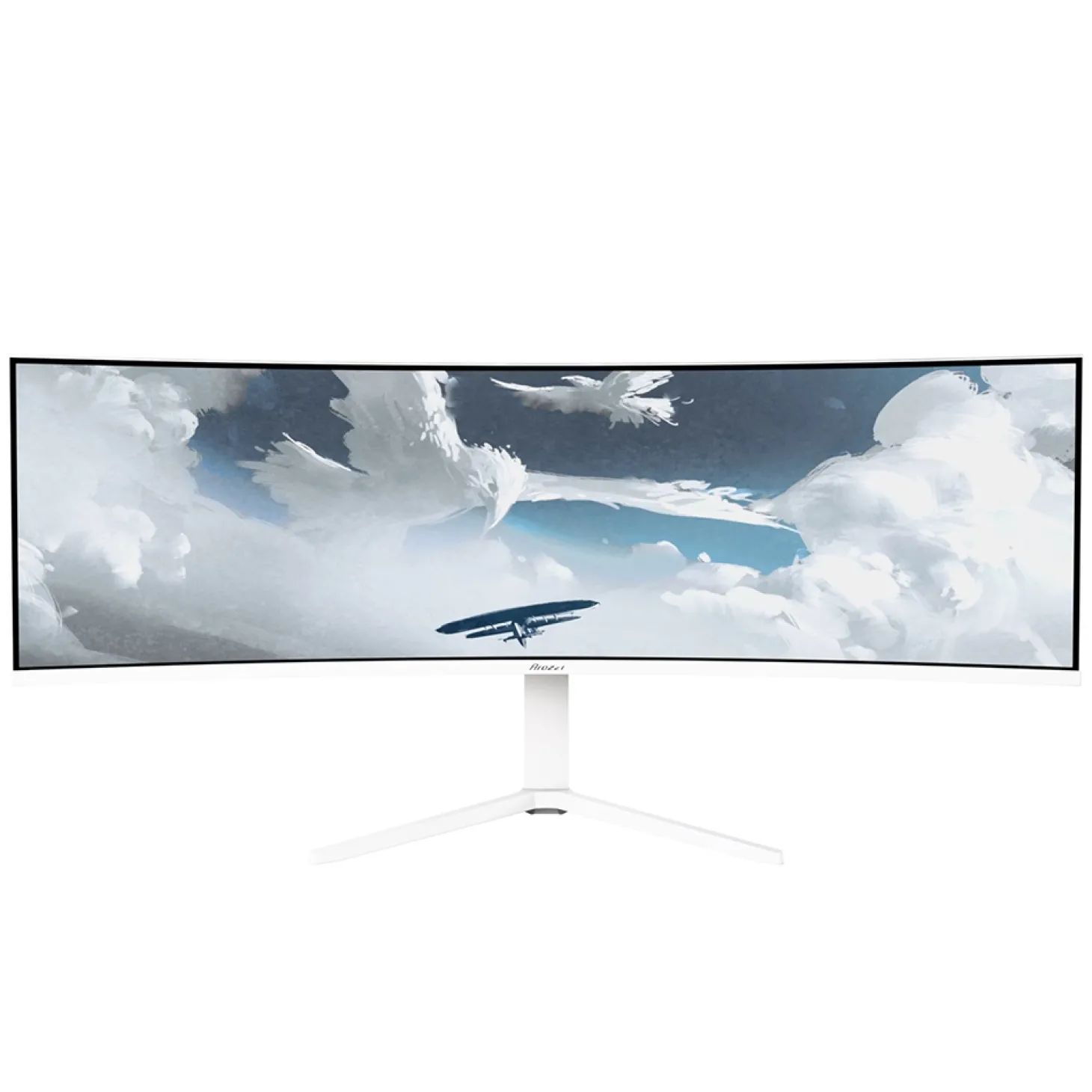 Arozzi Nova 49″ VA 5K UWQHD 165Hz Blanc