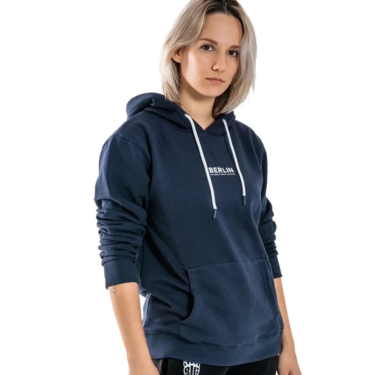 BIG Hoodie Berlin Navy