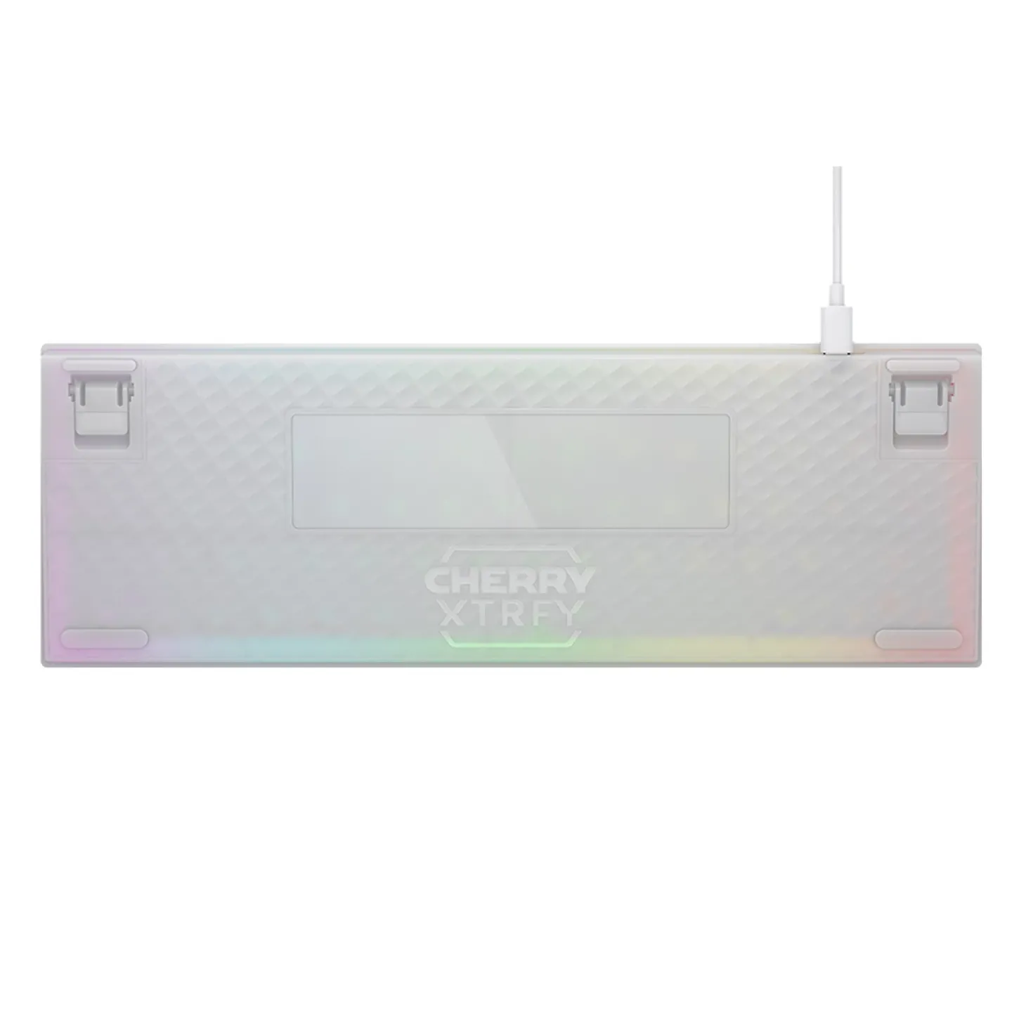 Cherry Xtrfy K5V2 Compact ISO FR Blanc