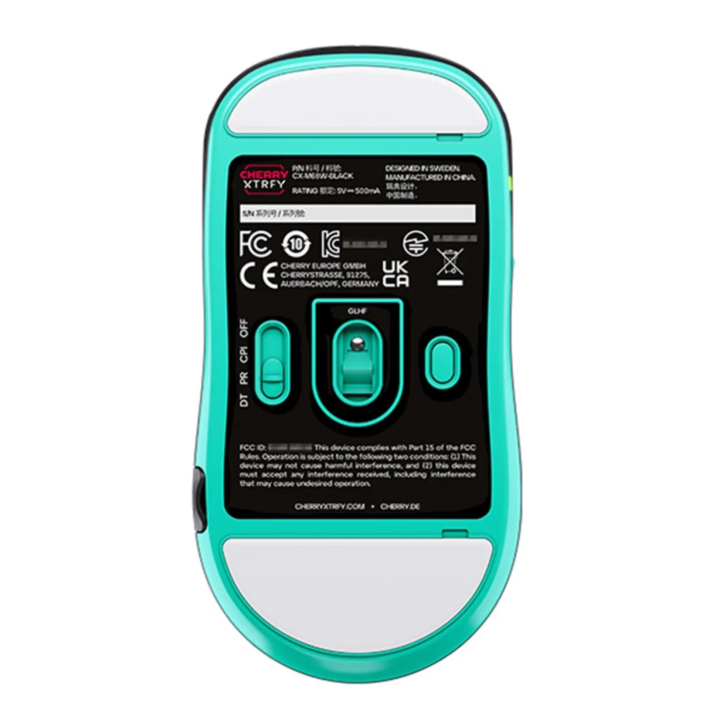 Cherry Xtrfy M68 Wireless Noir