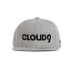 Cloud9 Wordmark Snapback Gris