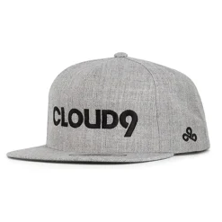 Cloud9 Wordmark Snapback Gris