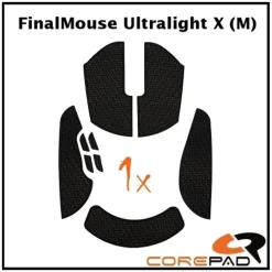 Corepad Grips FinalMouse Ultralight X Medium Noir