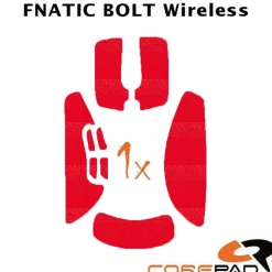 Corepad Grips FNATIC Bolt Soft Rouge