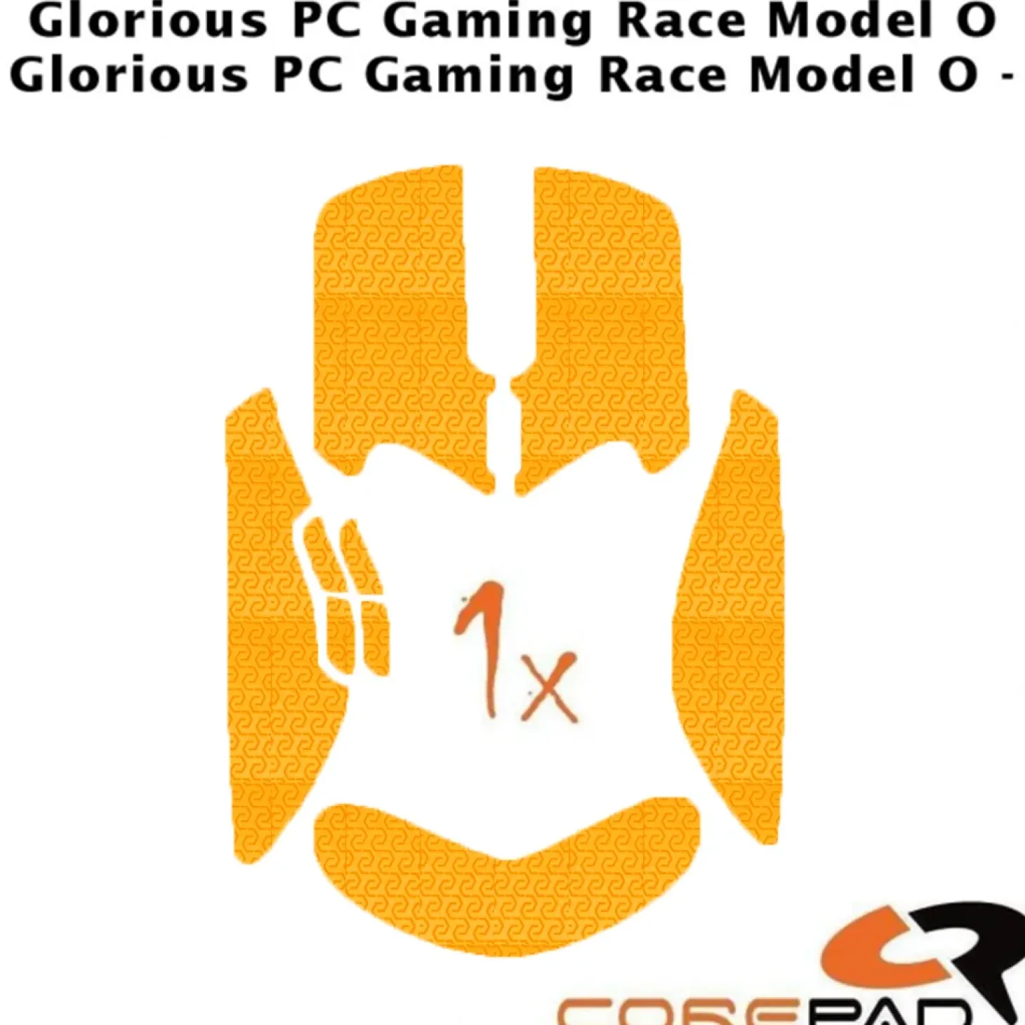 Corepad Grips Glorious Model O / Model O Minus Orange
