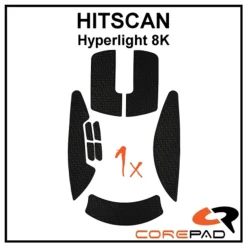 Corepad Grips Hitscan Hyperlight 8K Soft Noir