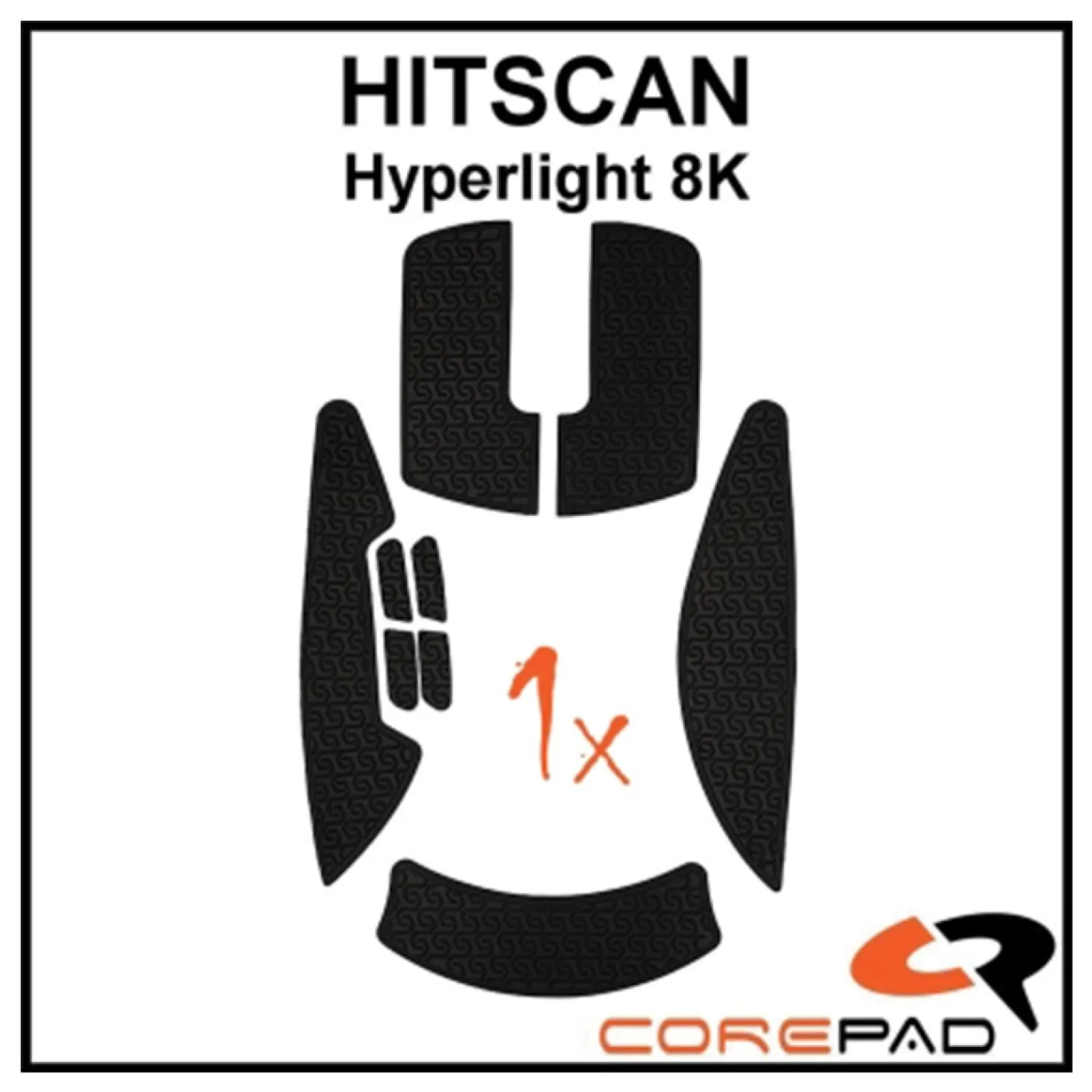 Corepad Grips Hitscan Hyperlight 8K Soft Noir