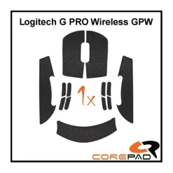 Corepad Grips Logitech G Pro Wireless Soft Noir