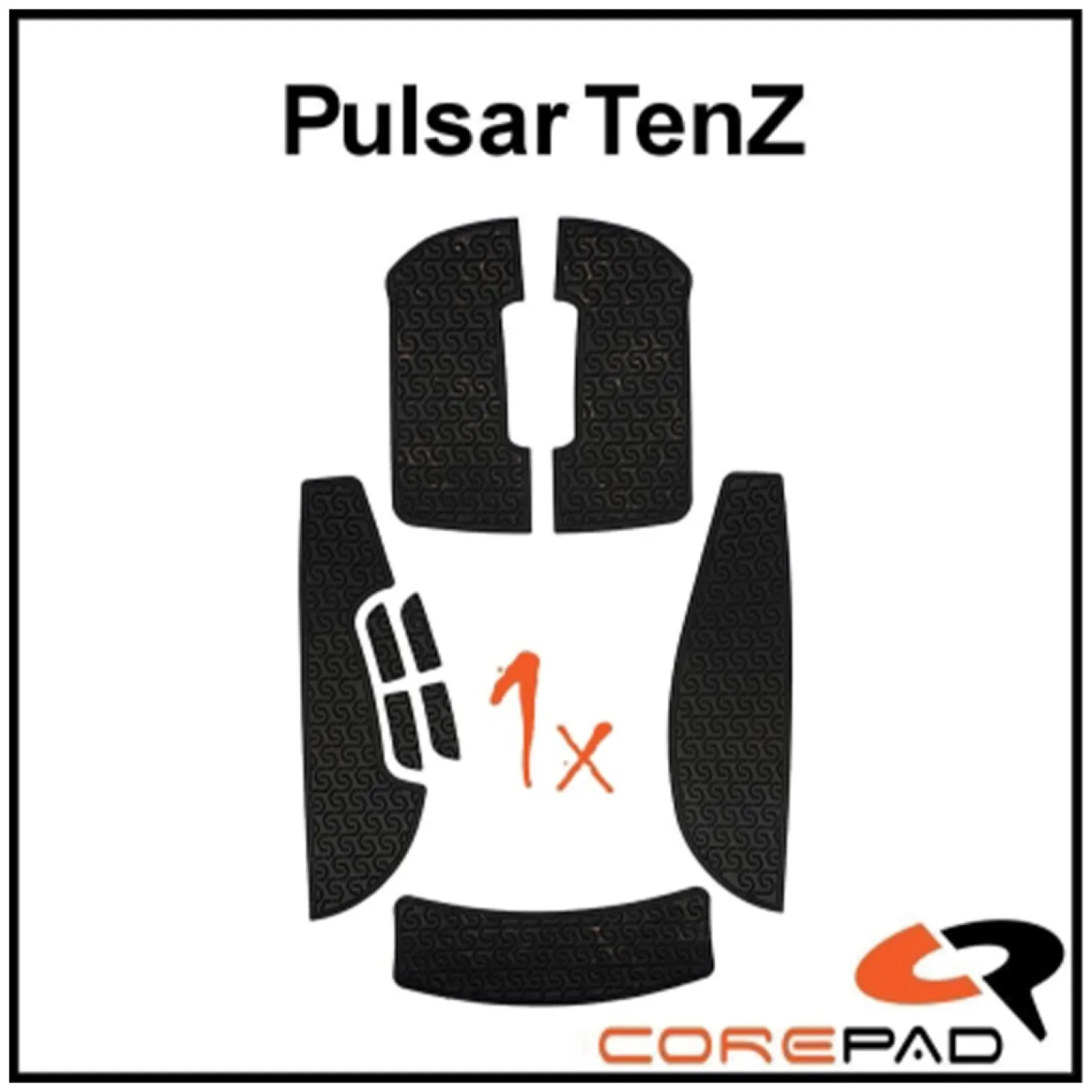 Corepad Grips Pulsar TenZ Signature Edition Soft Noir