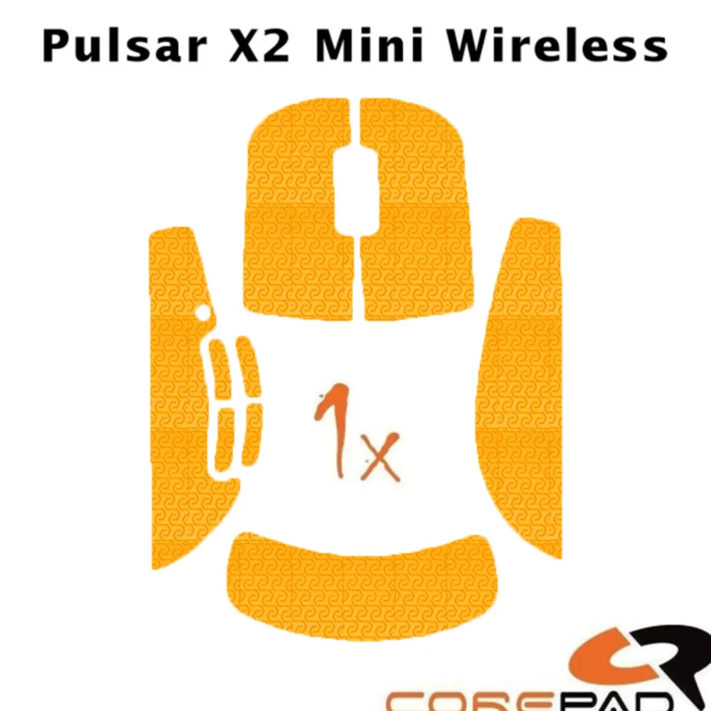 Corepad Grips Pulsar X2 mini / X2-V2 Mini Wireless Soft Orange