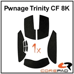 Corepad Grips Pwnage Trinity CF 8K Soft Noir