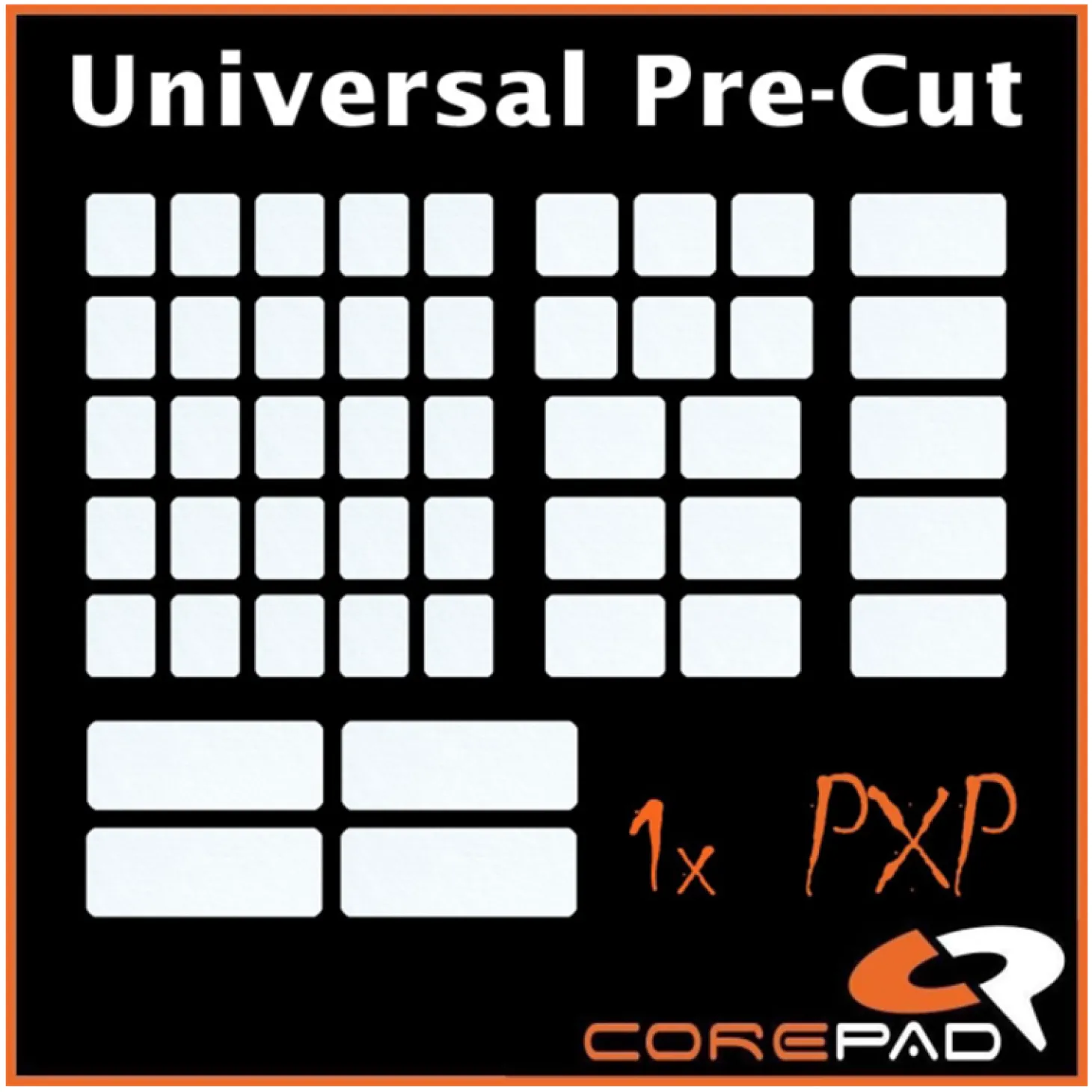 Corepad Grips PXP Universel Pre-Cut Clavier & Souris Blanc