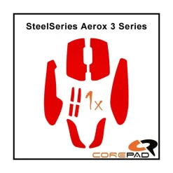 Corepad Grips SteelSeries Aerox 3 Series Soft Rouge