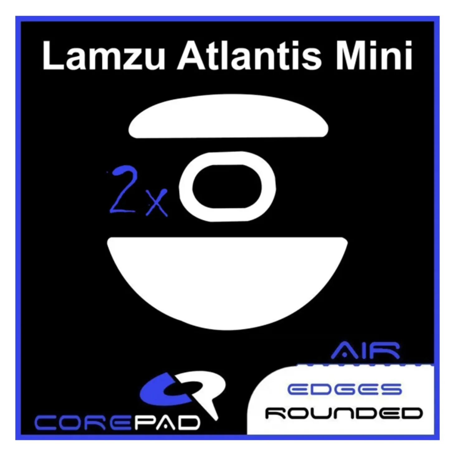Corepad Patins Teflon AIR Lamzu Atlantis Mini