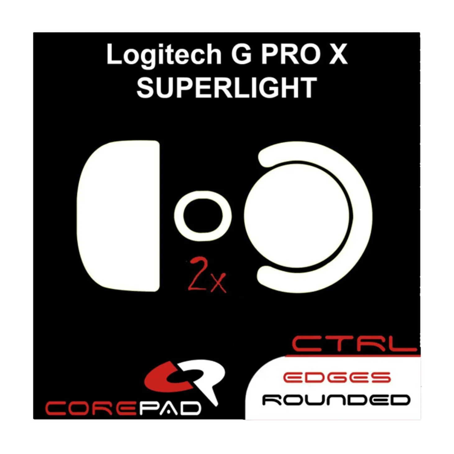Corepad Patins Teflon Logitech G Pro X Superlight CTRL