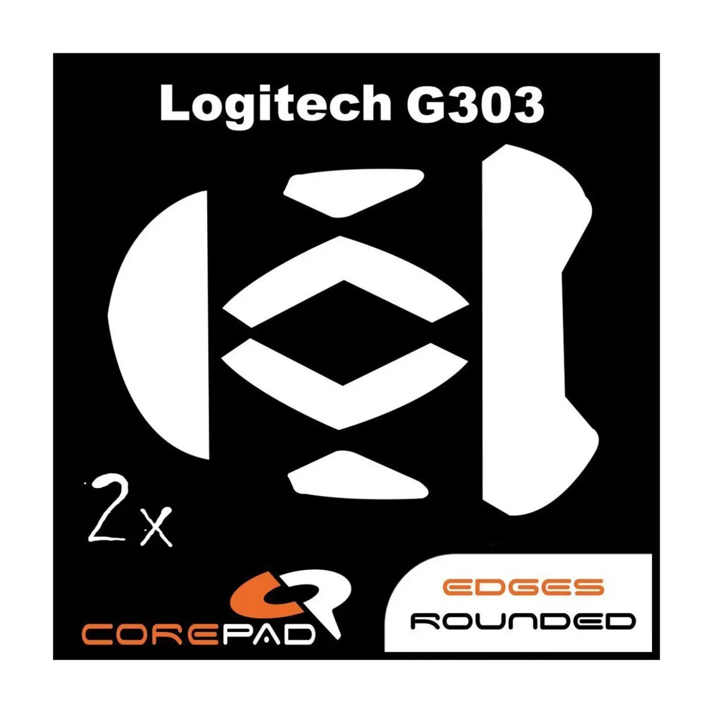 Corepad Patins Teflon PRO Logitech G303 Deadalus Apex
