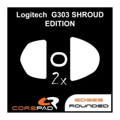 Corepad Patins Teflon PRO Logitech G303 Shroud Edition