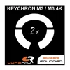 Corepad Patins Teflon PRO Keychron M3 Wireless Ultra-Light / M3 4K Wireless Ultra-Light