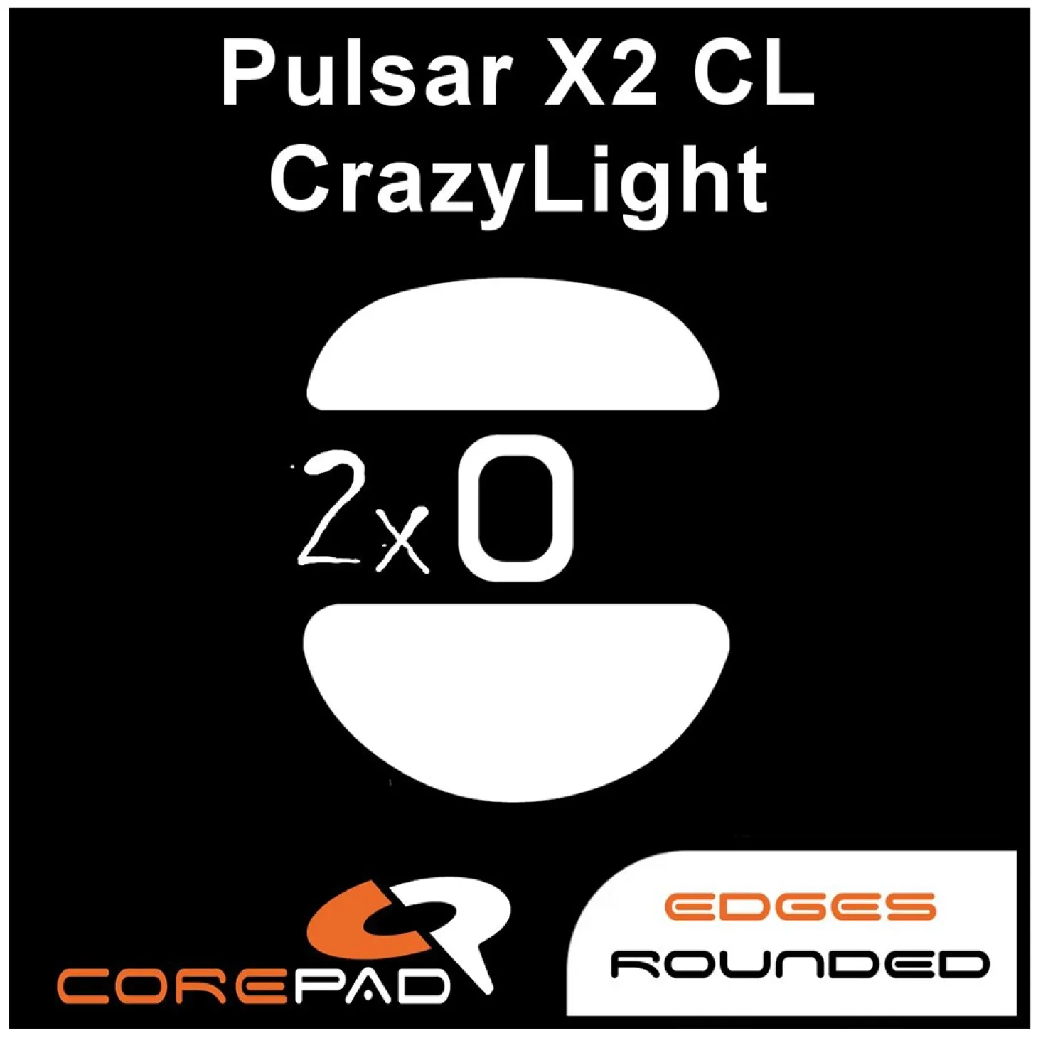 Corepad Patins Teflon PRO Pulsar X2 CrazyLight