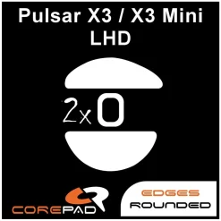 Corepad Patins Teflon PRO Pulsar X3 LHD / X3 Mini LHD