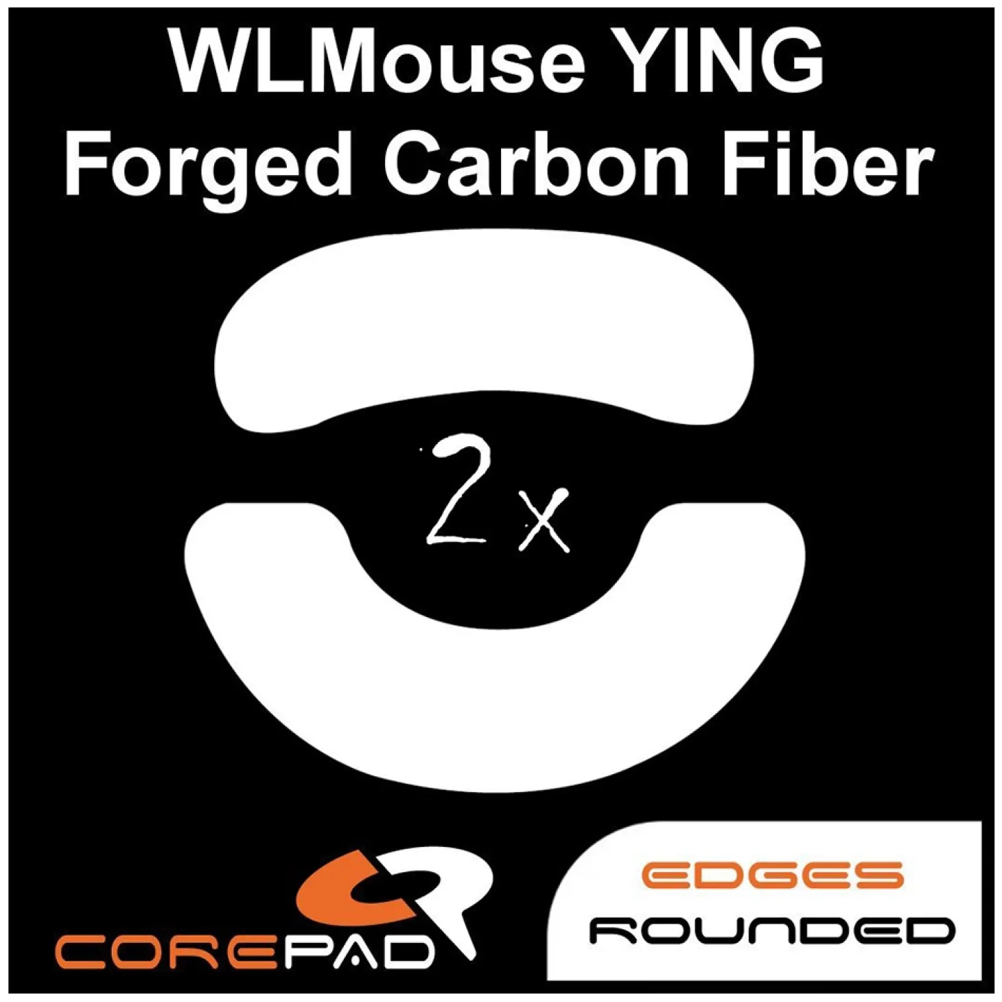 Corepad Patins Teflon PRO WLmouse YING Forged Carbon Fiber
