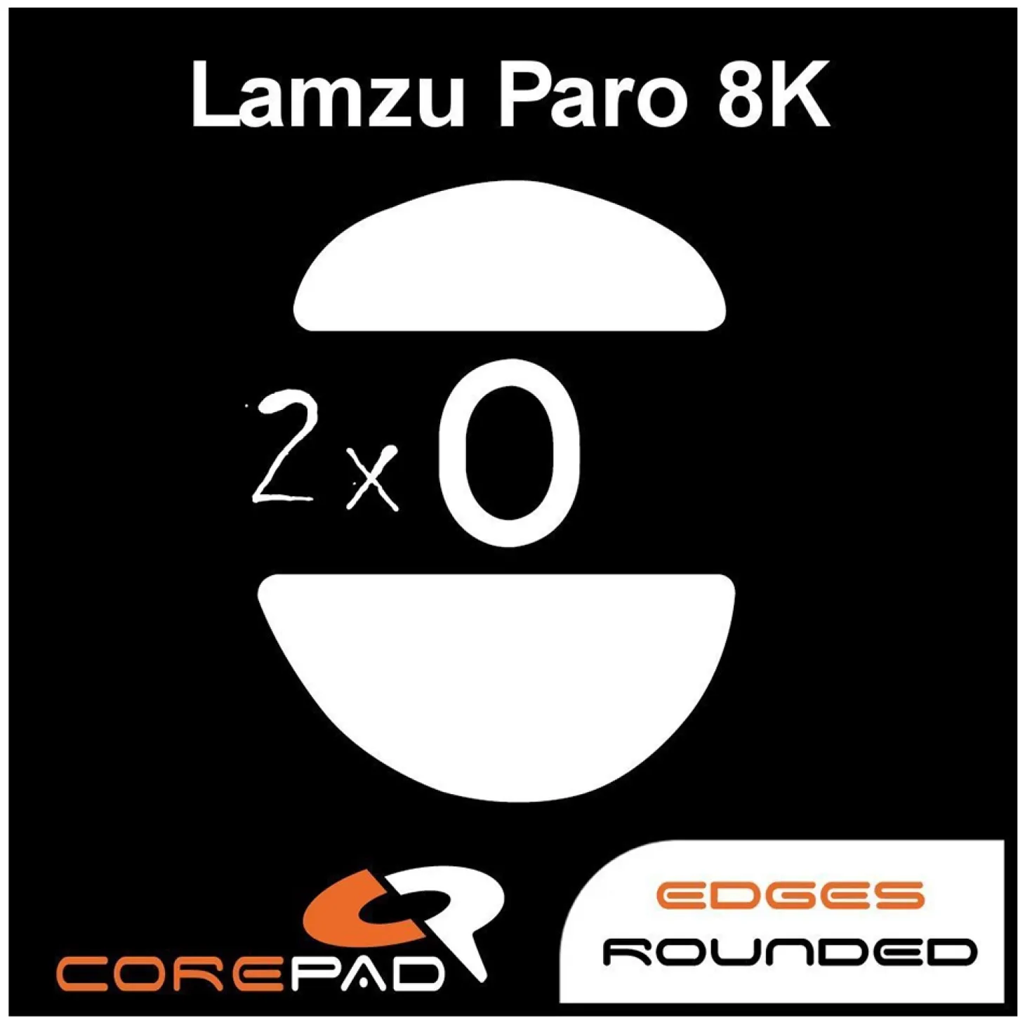 Corepad Patins Teflon PRO Lamzu Paro 8K Wireless