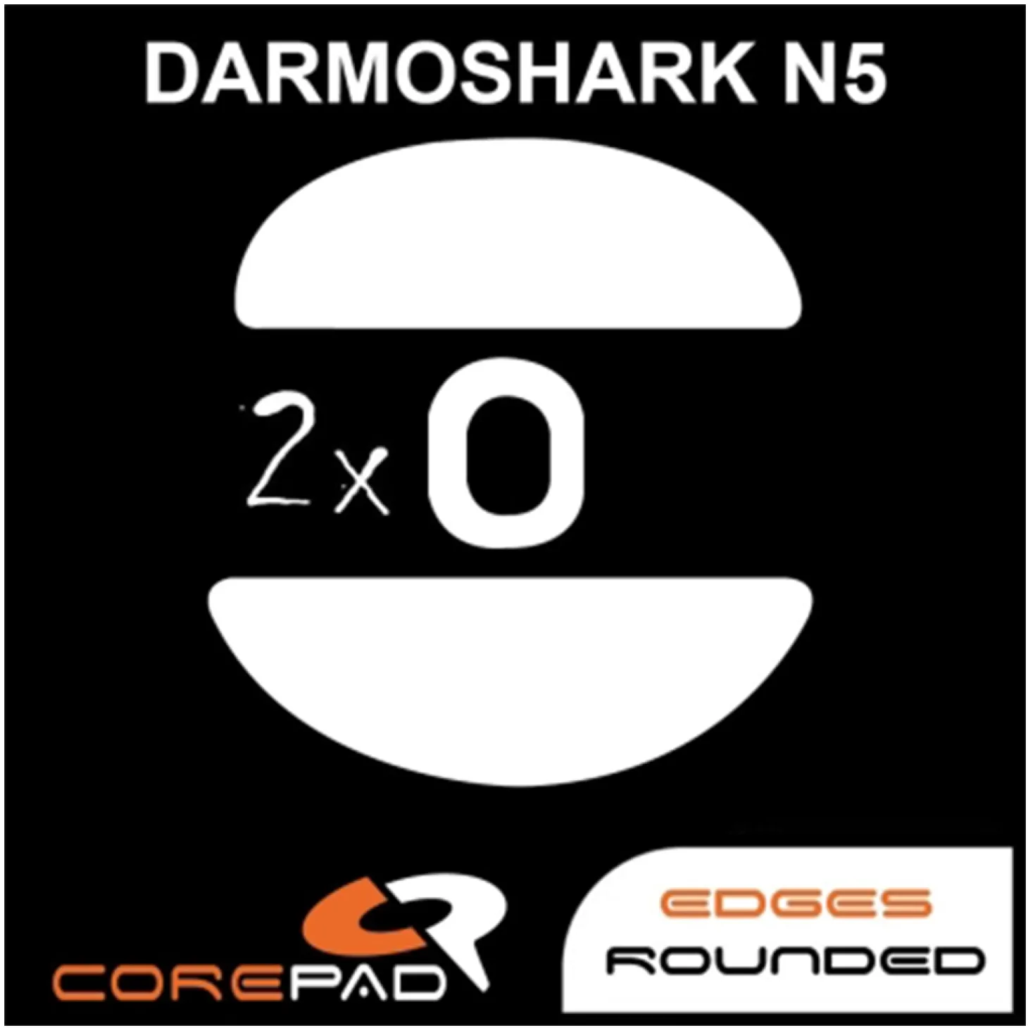 Corepad Patins Teflon PRO Darmoshark N5 Wireless
