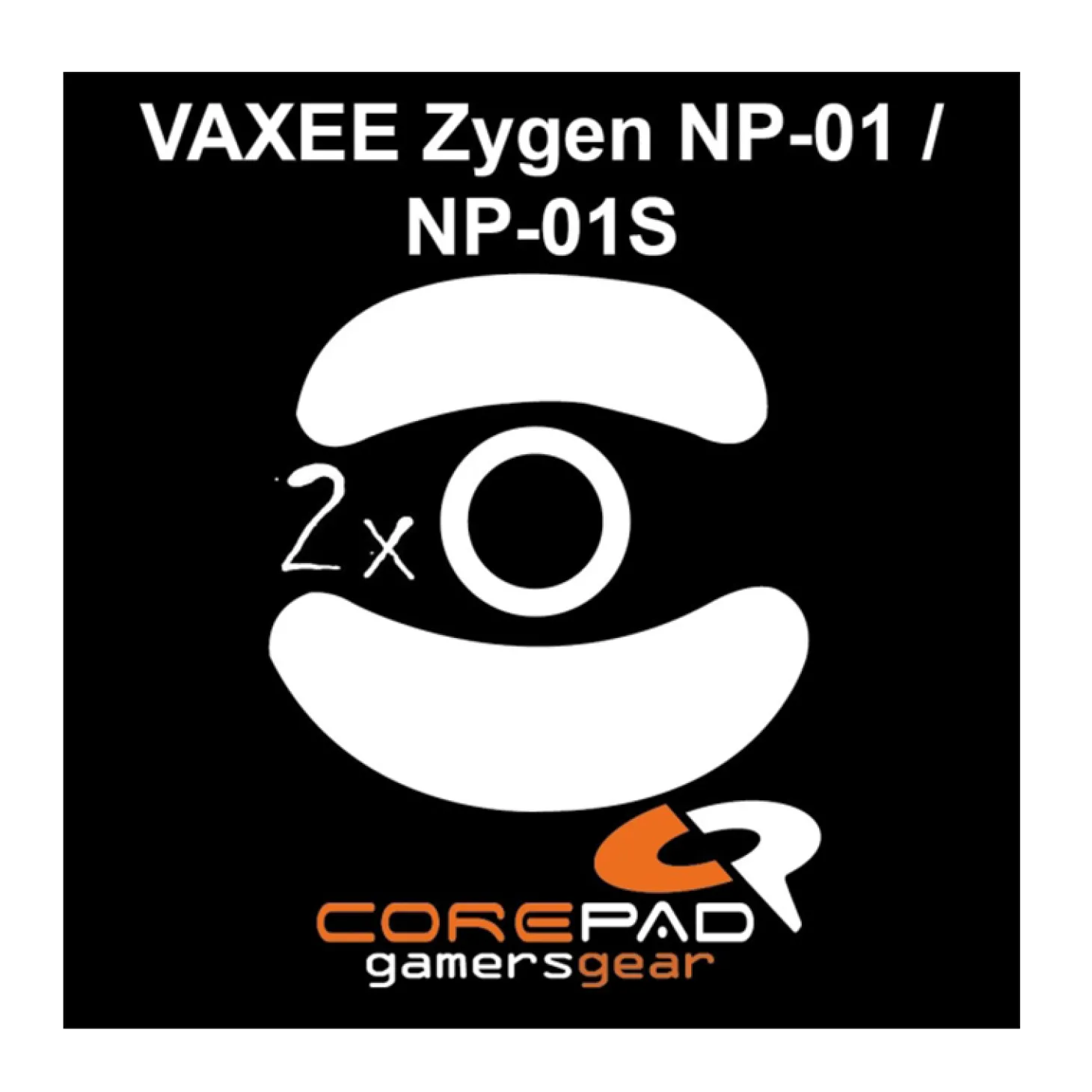 Corepad Patins Teflon PRO Vaxee E1 / Vaxee Zygen NP-01/01s Series / Vaxee Outset AX Series