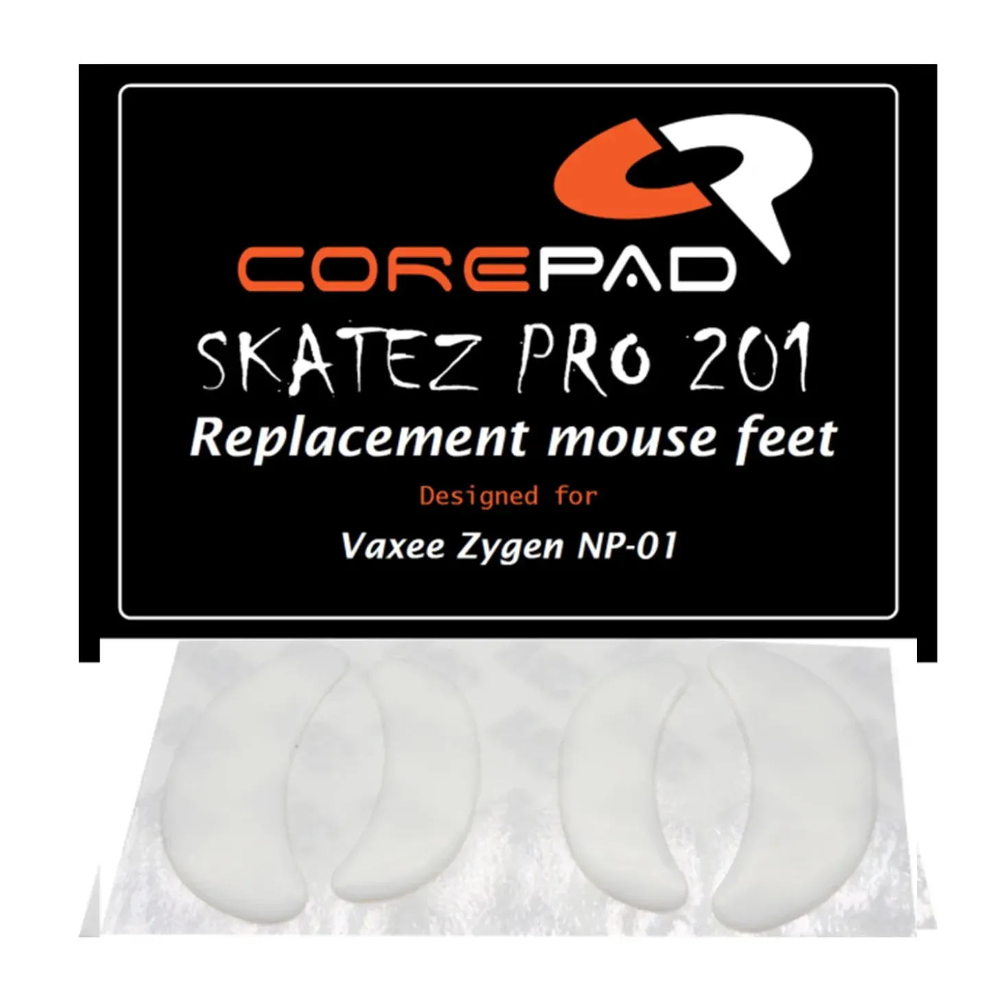 Corepad Patins Teflon PRO Vaxee E1 / Vaxee Zygen NP-01/01s Series / Vaxee Outset AX Series