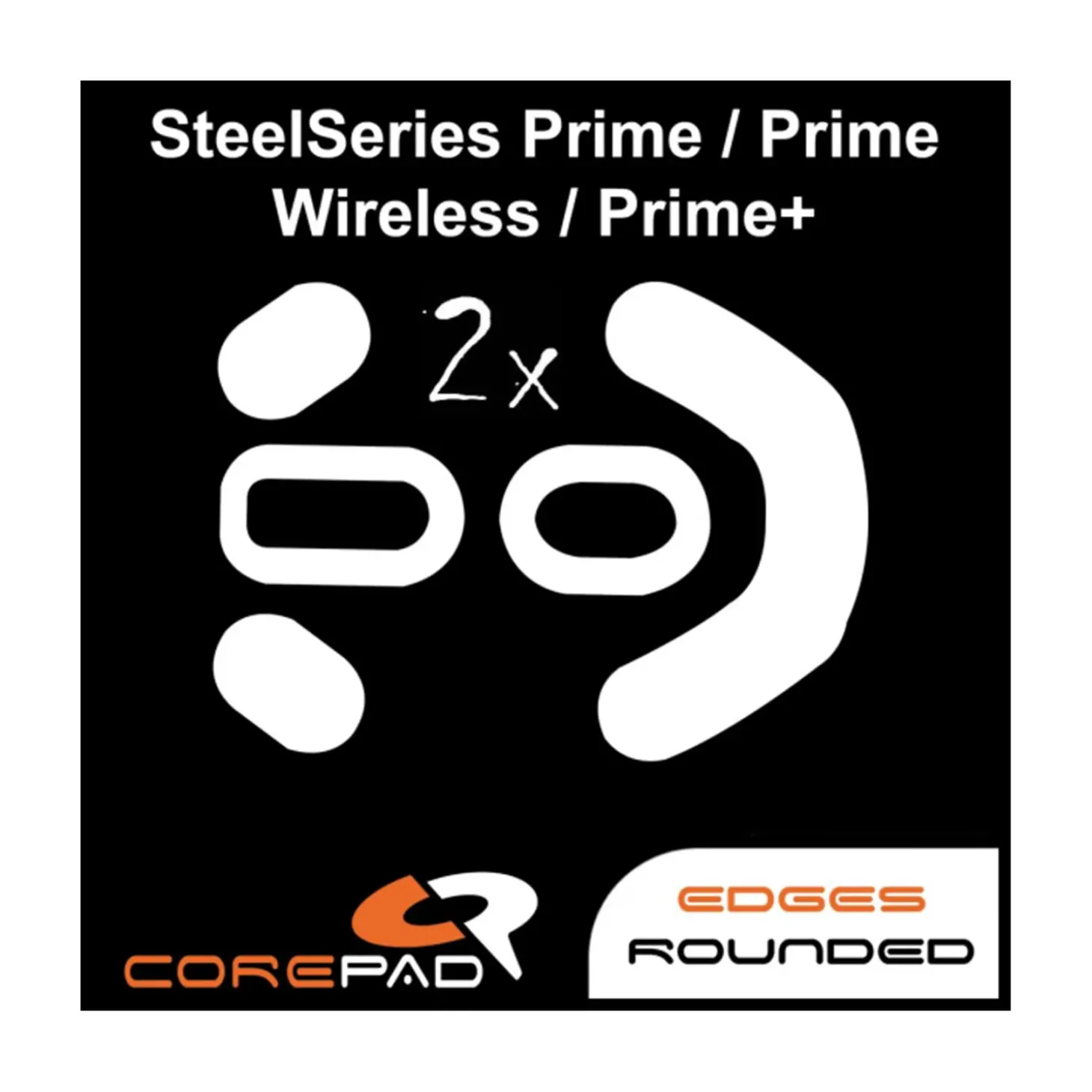 Corepad Patins Teflon PRO Steelseries Prime Wired / Prime Wireless / Prime +