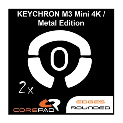 Corepad Patins Teflon PRO Keychron M3 Mini Wireless / M3 Mini 4K Wireless / M3 Mini Metal Edition