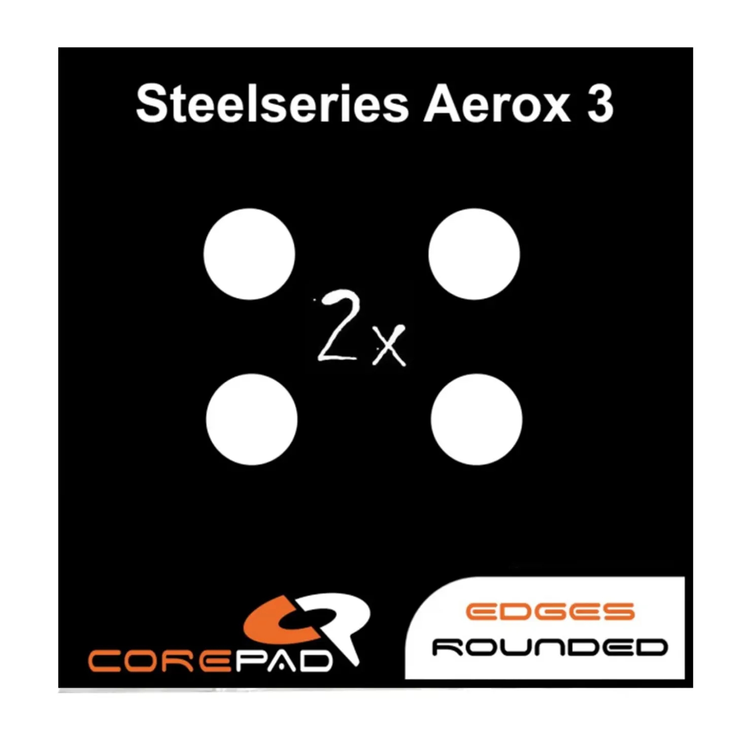 Corepad Patins Teflon PRO SteelSeries Aerox 3 Wired / SteelSeries Aerox 3 Wireless