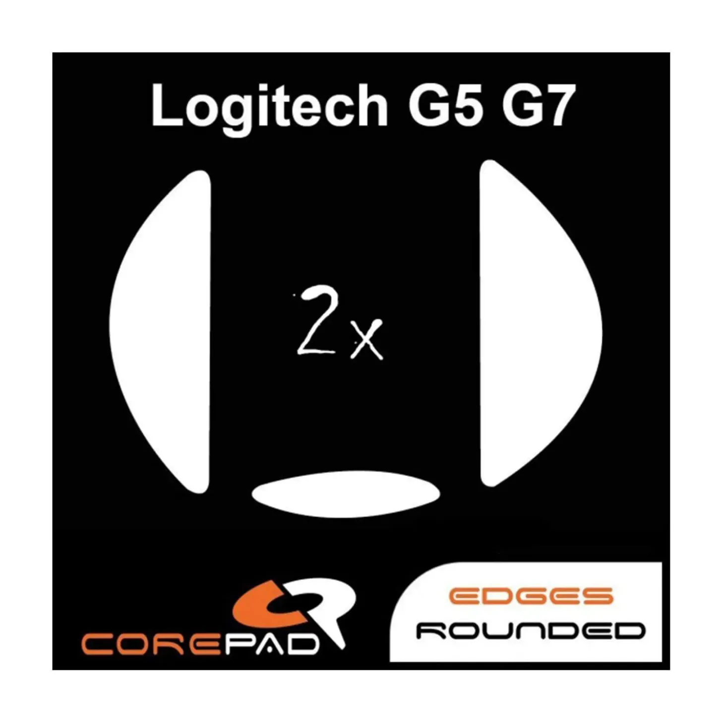 Corepad Patins Teflon PRO Logitech G5 / G7