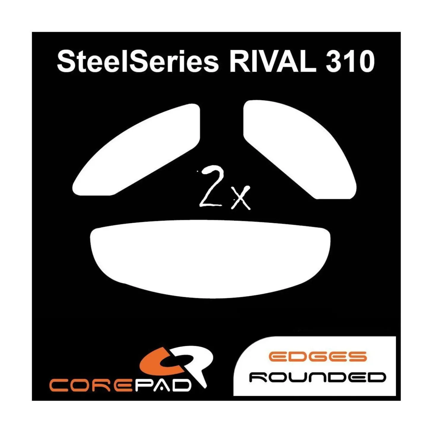 Corepad Patins Teflon PRO Steelseries Rival 310