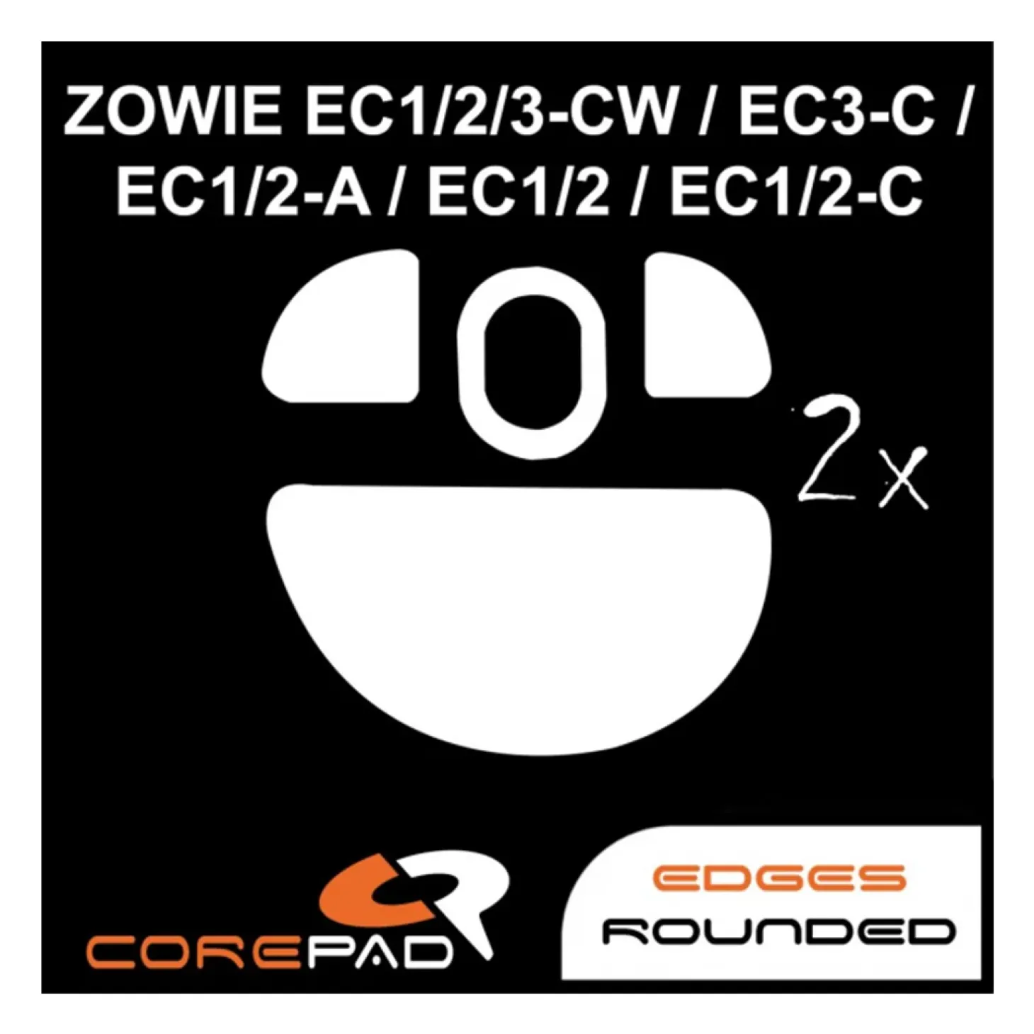 Corepad Patins Teflon Zowie EC-1/2/3-CW