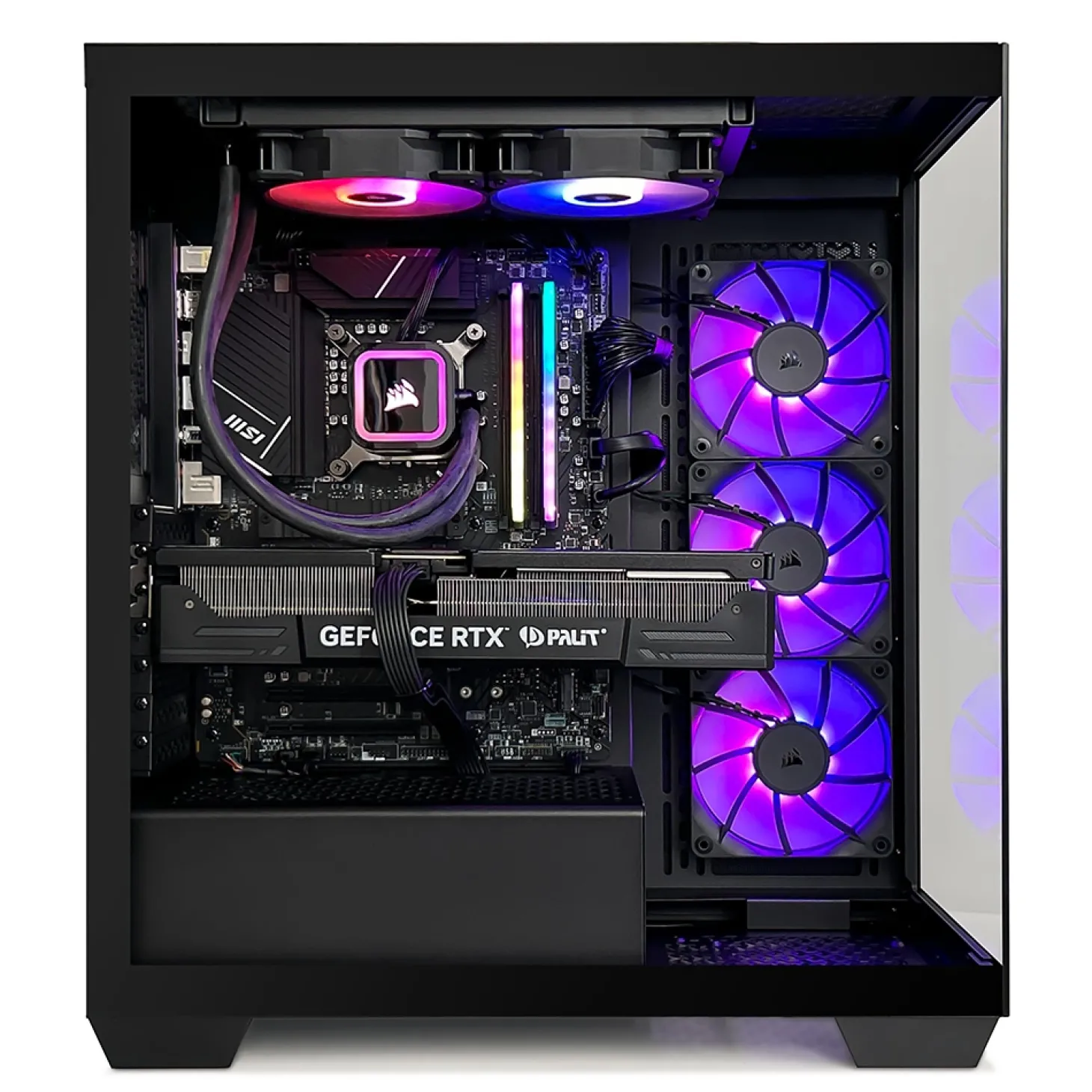 CORSAIR iCUE 3500X 5080 – Intel Core I9 14900KF – RTX 5080 – 32Go DDR5 6000Mhz – SSD 1To