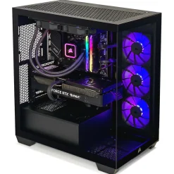 CORSAIR iCUE 3500X – Intel Core I7 12700KF – RTX 4060 – 16Go DDR4 3600Mhz – SSD 1To Noir